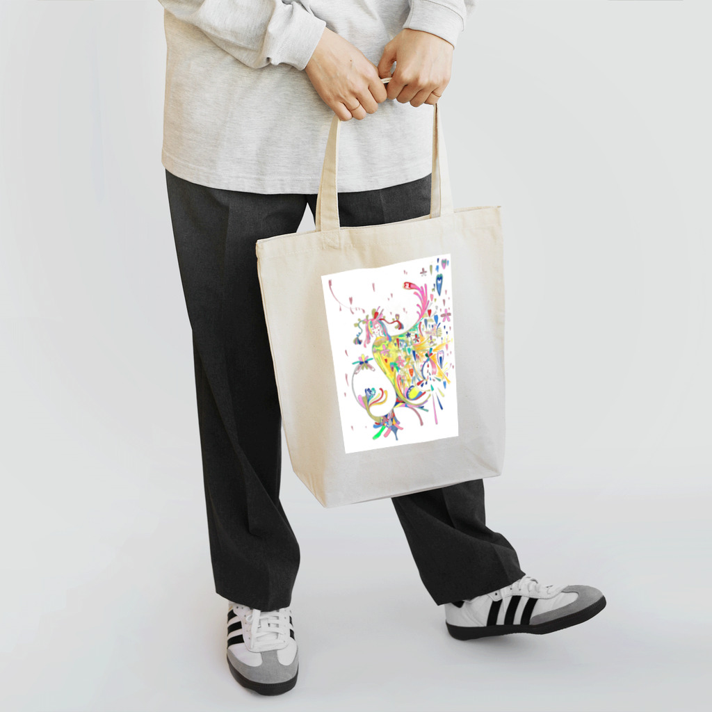 HEARTの舞う女の子 Tote Bag