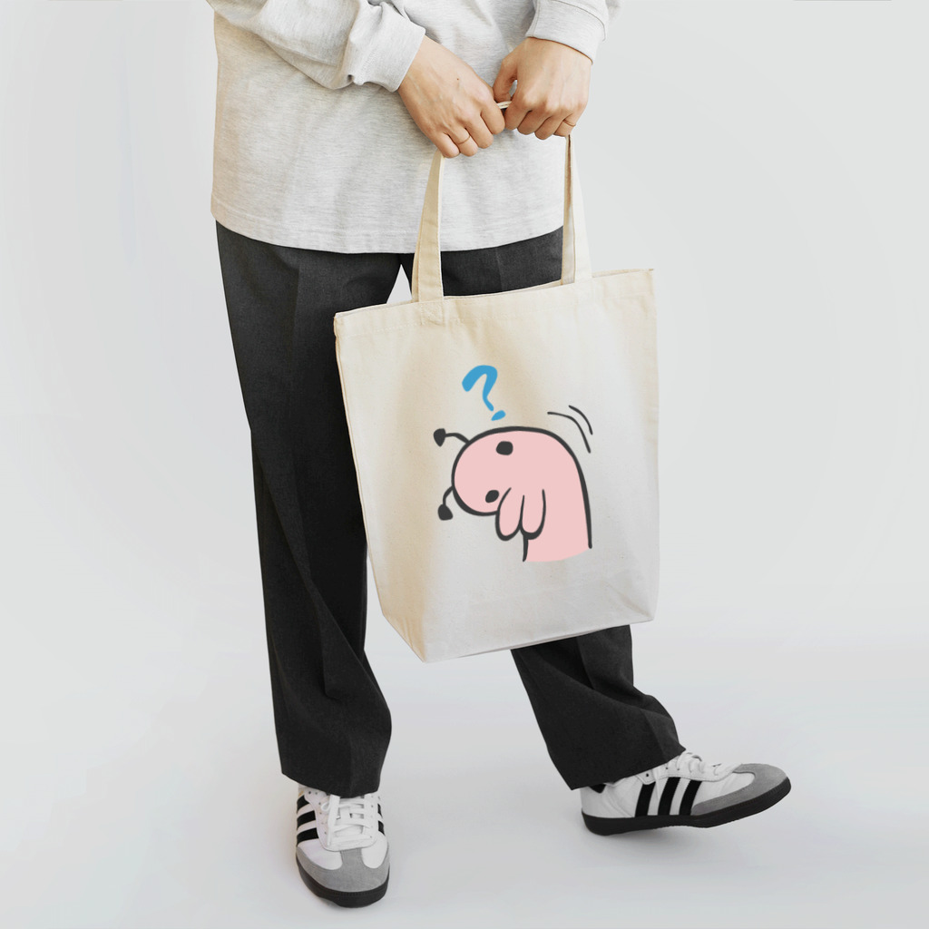 タキヲ＠スタンプ販売「どうぶつくん」のどうぶつくん（ぎもん？） Tote Bag