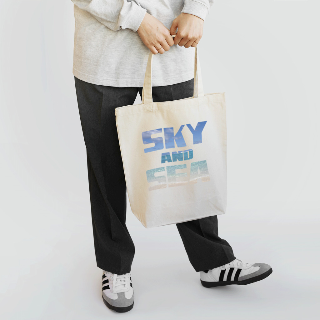 フォーヴァのSKY AND SEA  トートバッグ