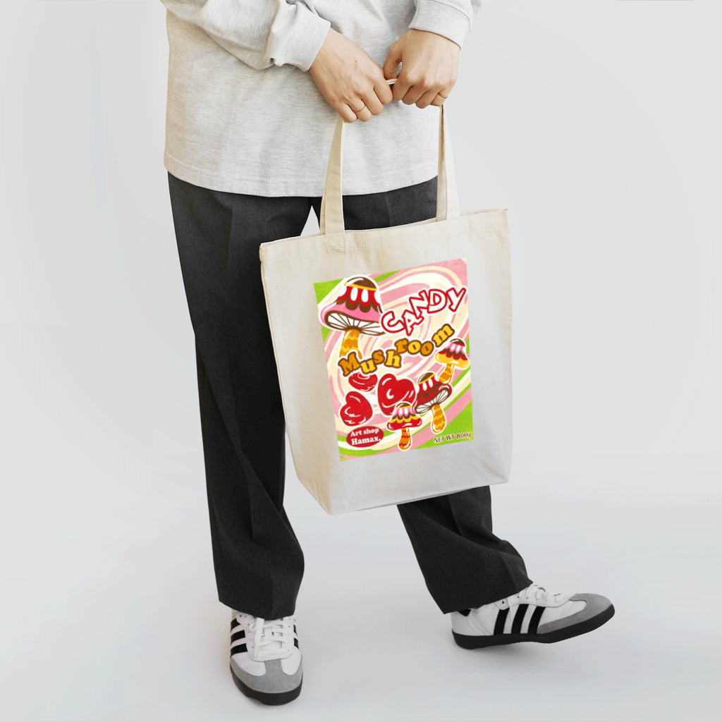 artshophamaxのキノコキャンディ Tote Bag