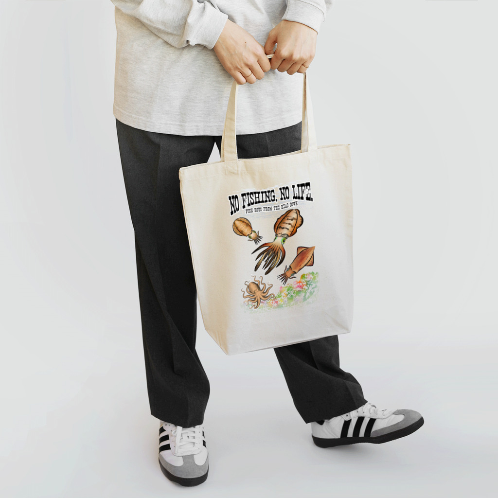 猫と釣り人のFISHING_S8C Tote Bag