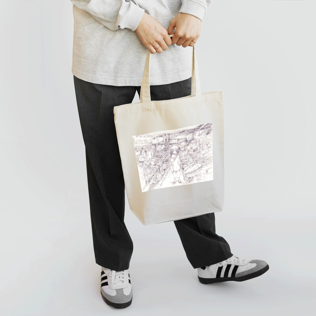 ROBOの不思議な市場 Tote Bag