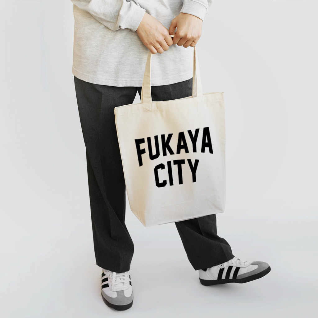 JIMOTO Wear Local Japanの深谷市 FUKAYA CITY トートバッグ