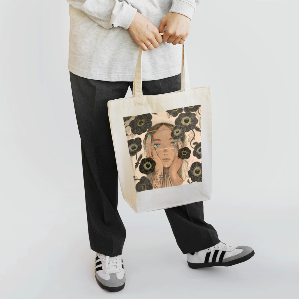 ウチノアイ Ai Uchinoの花の森・醒 Tote Bag