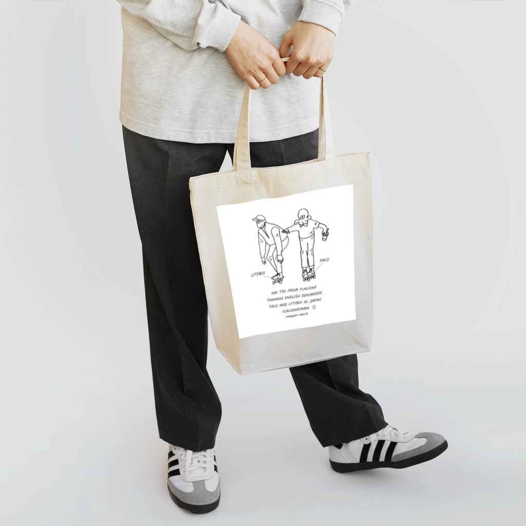PlayBorsのfukuokayama Tote Bag