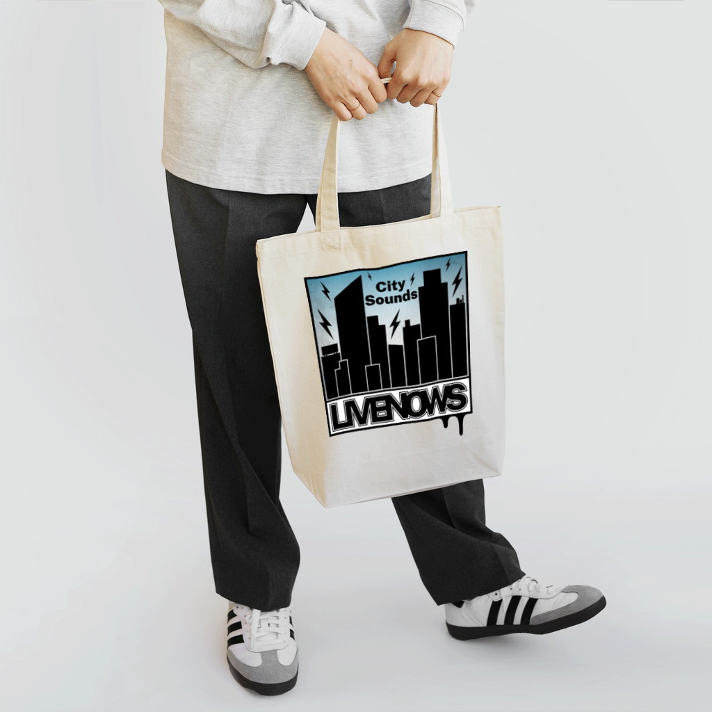 PB.DesignsのLIVENOWS - City Sounds Tote Bag
