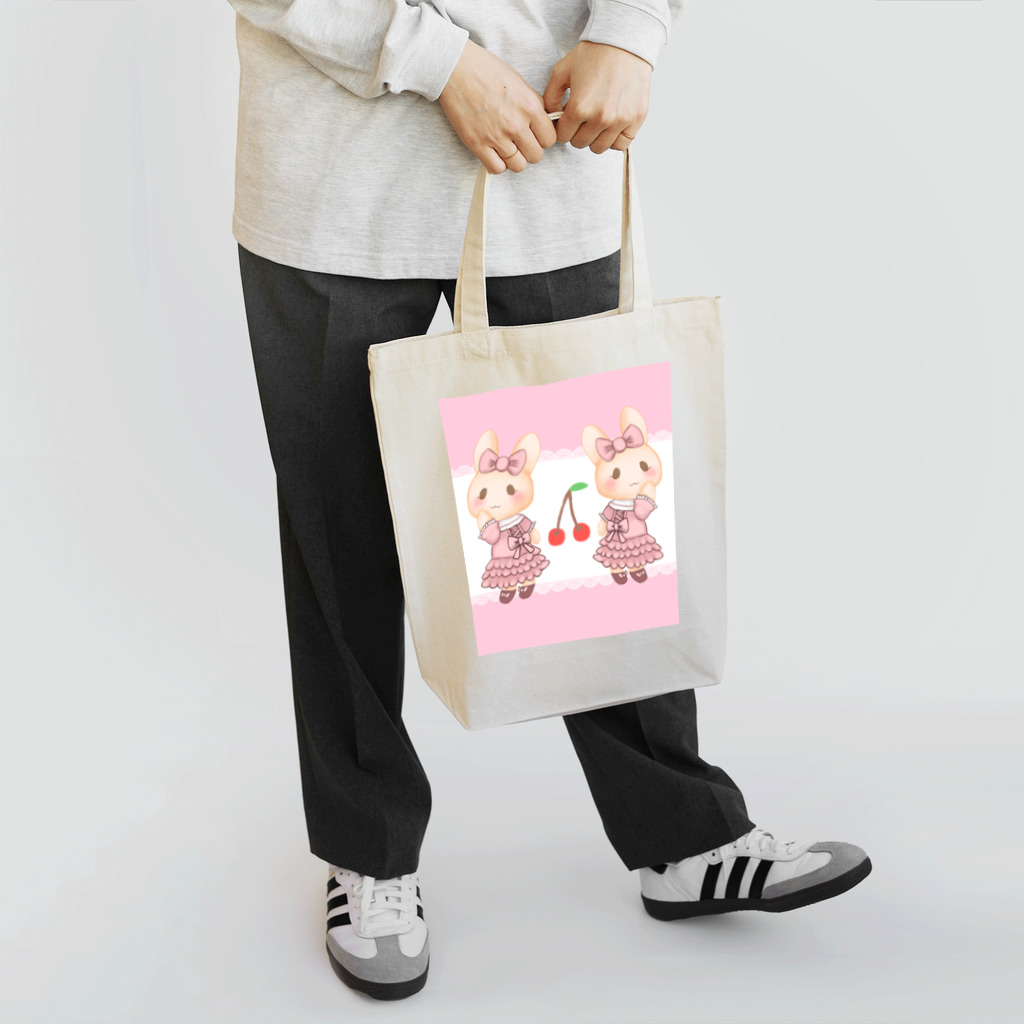 THTHSHOPの甘ロリうさぎちゃん Tote Bag