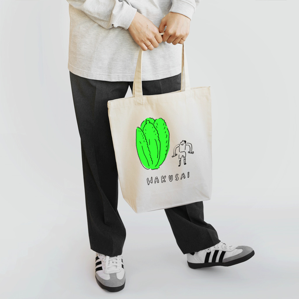 よこづな文庫のHAKUSAI Tote Bag