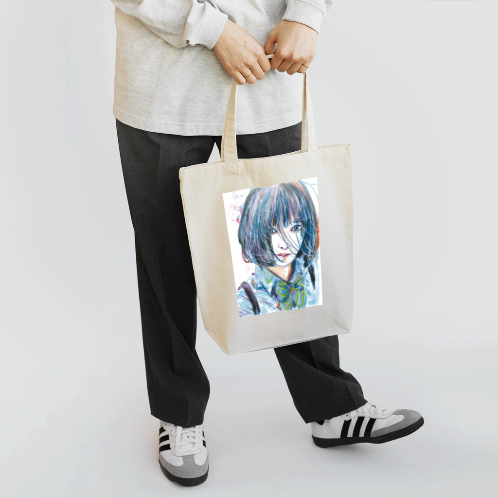🌼*ﾟがーべらめらん*ﾟ🌼の青い風 Tote Bag