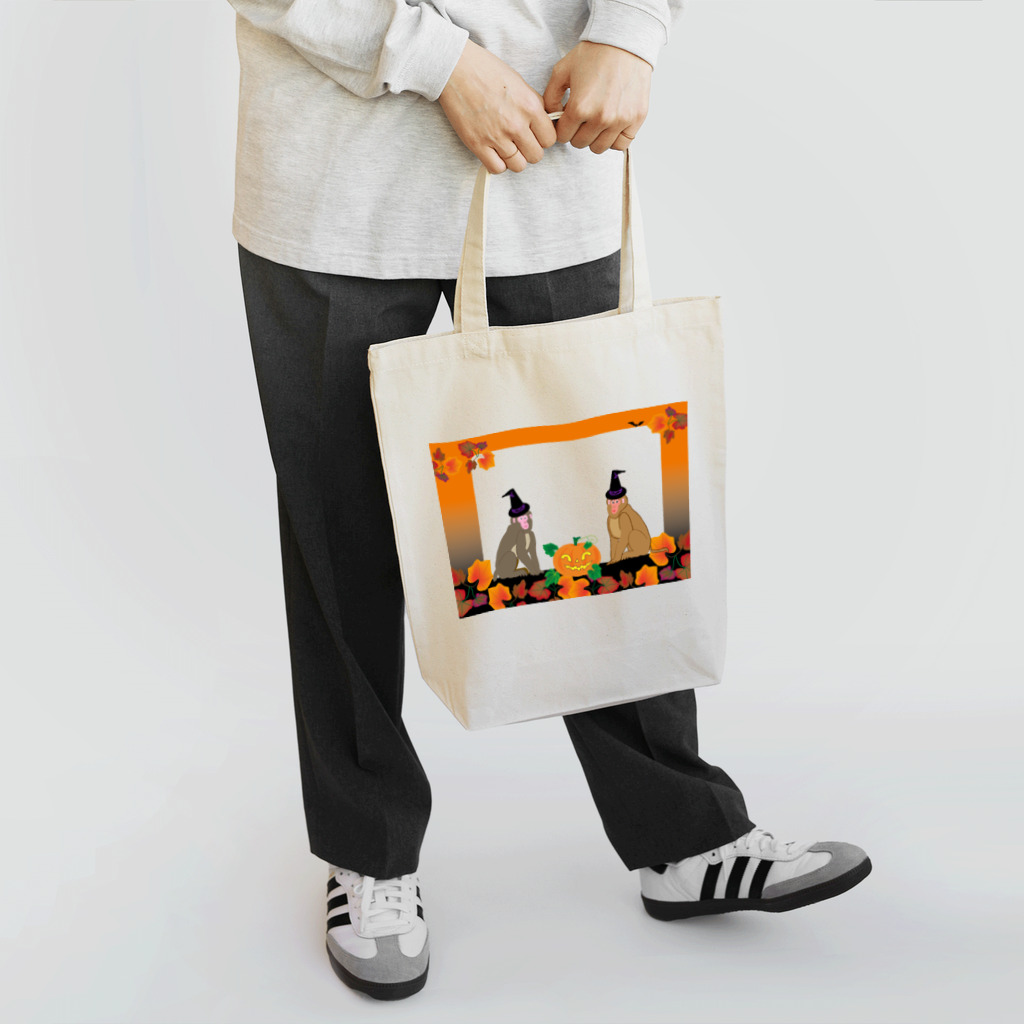 ジルトチッチのデザインボックスのモンキー・オータム・グッズ Tote Bag