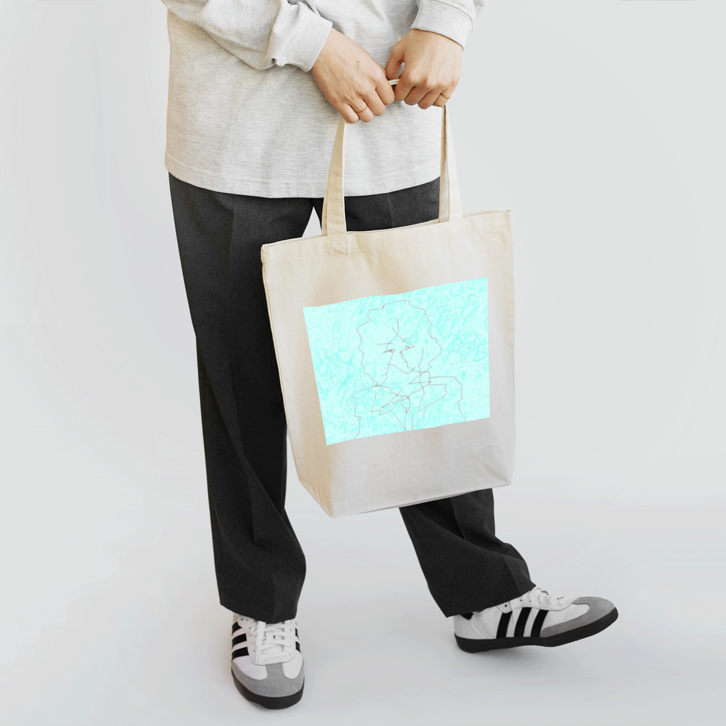 水草のなんかイカしてる感じ系マン Tote Bag