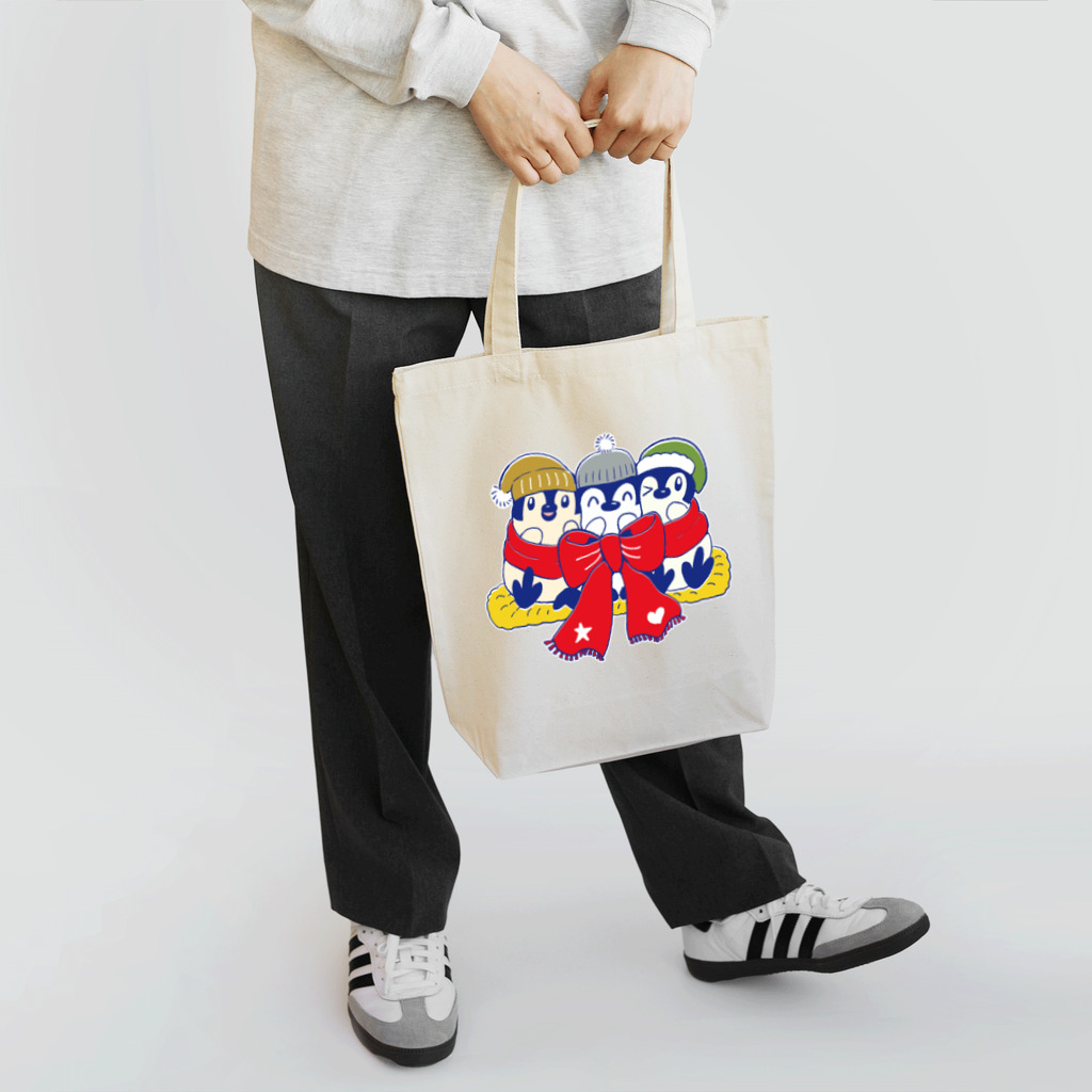 るりんごむのりぼんぺんぎん Tote Bag