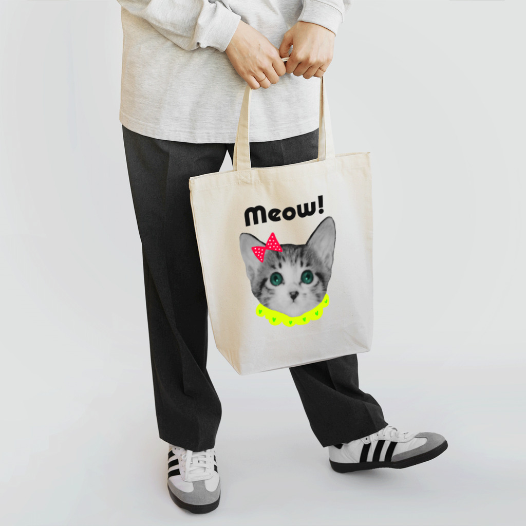 dadaplanetのにゃんこちゃん Tote Bag