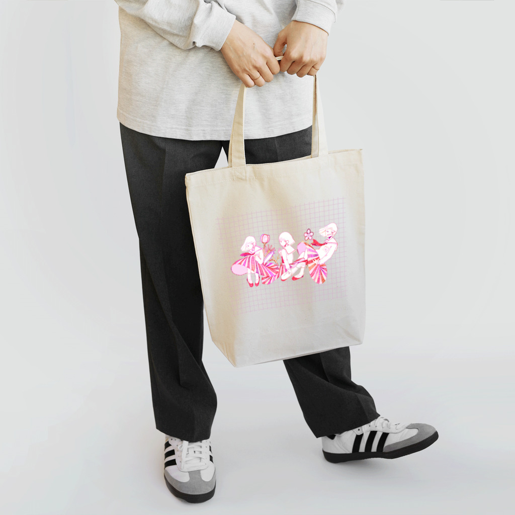 ざとう商店の制服ちゃんトリプル Tote Bag