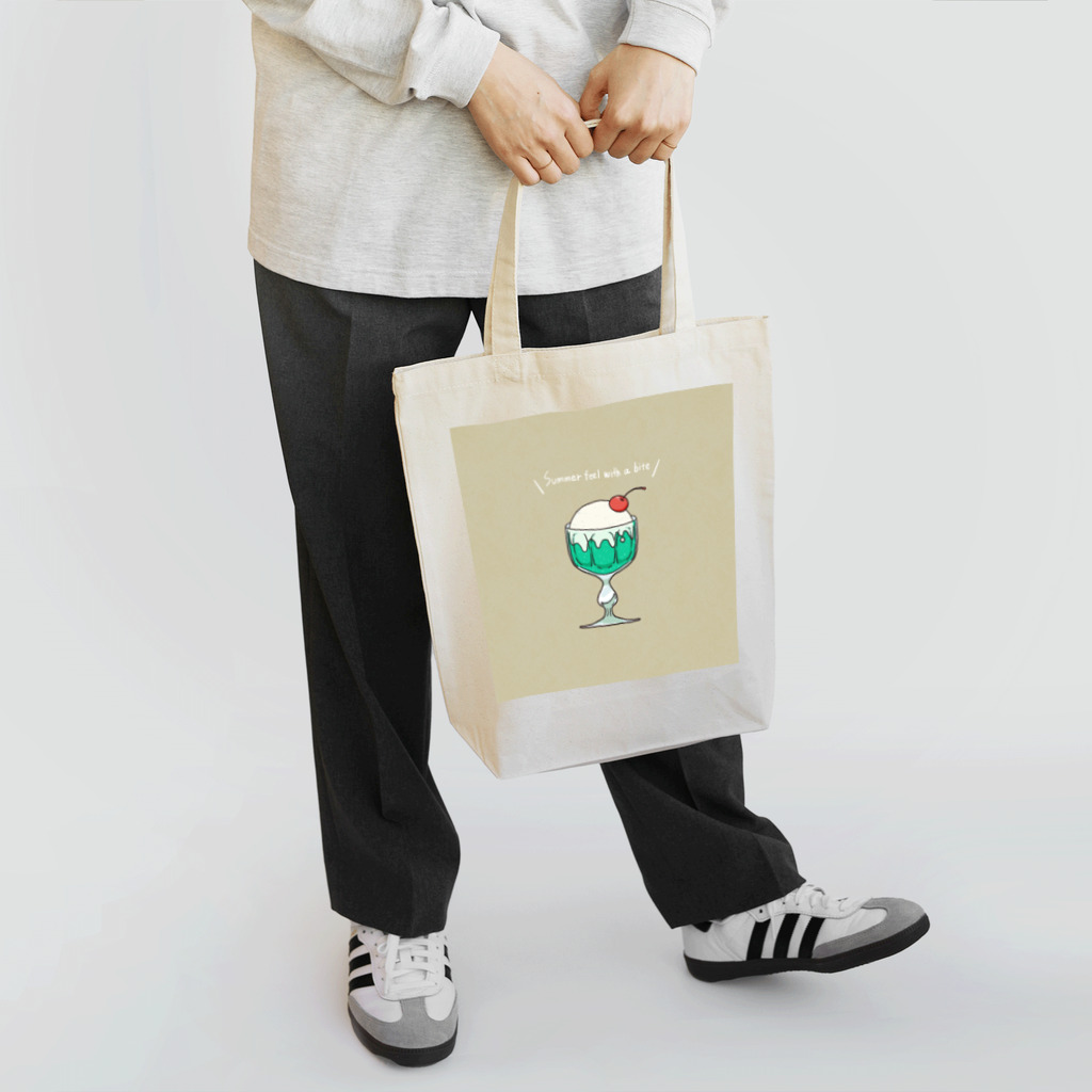 SUYA.SUYAのCream soda Tote Bag