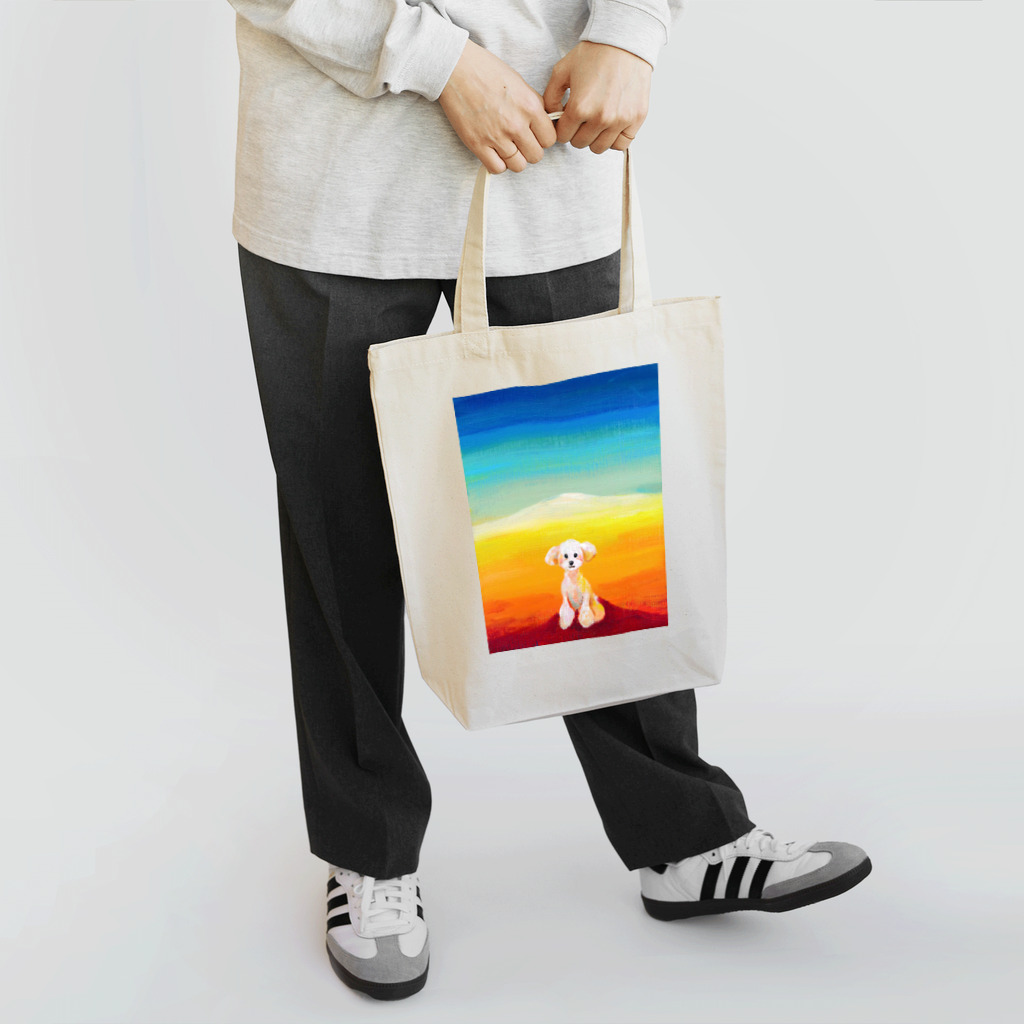 長友心平の風景　プードル Tote Bag