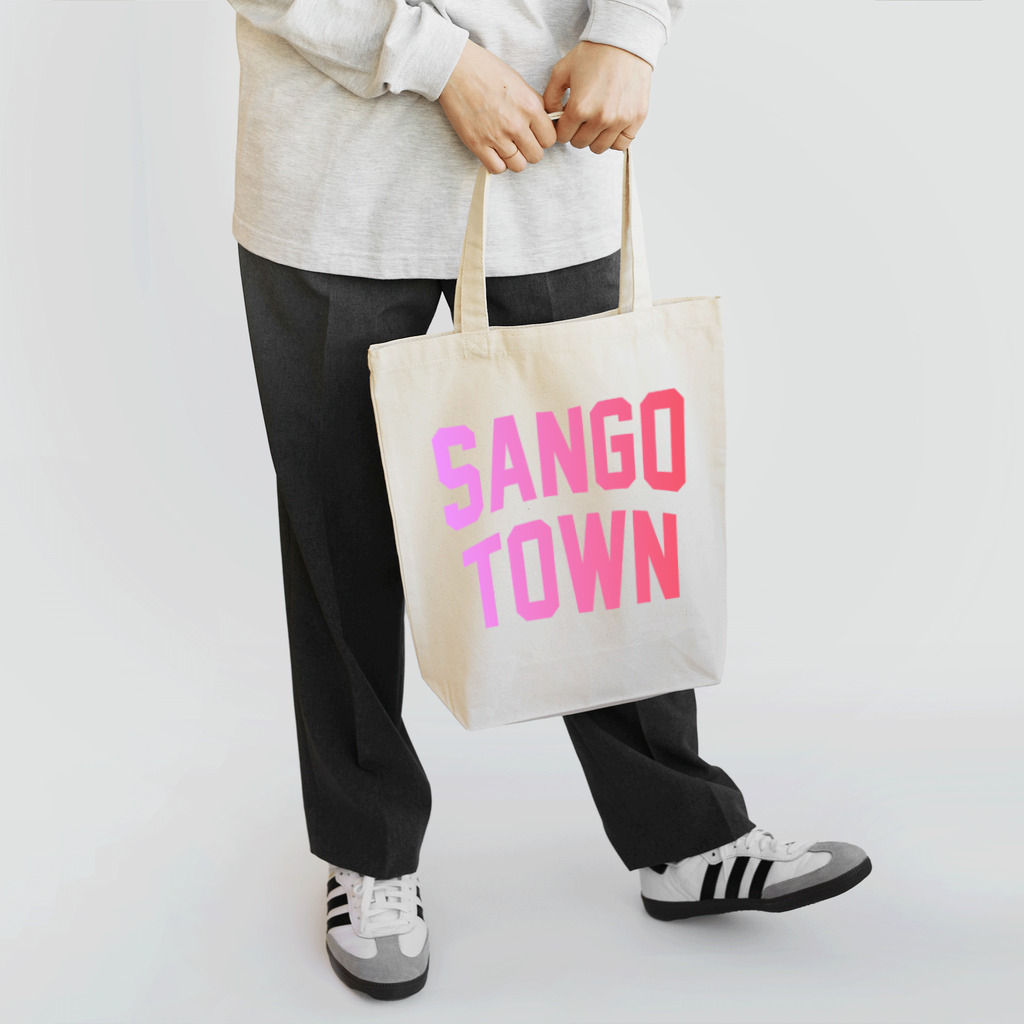 JIMOTO Wear Local Japanの三郷町 SANGO TOWN トートバッグ