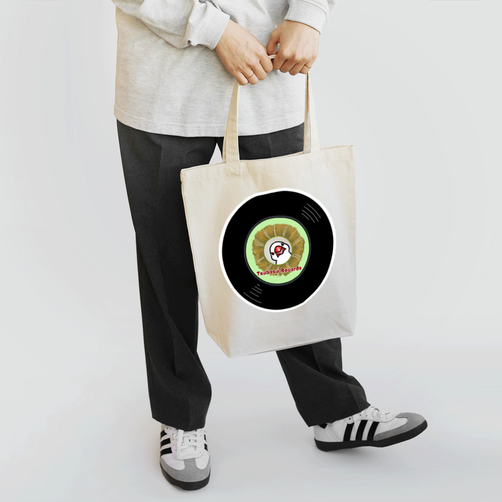 レコードの巣のつぼ巣レコード白文鳥 Tote Bag