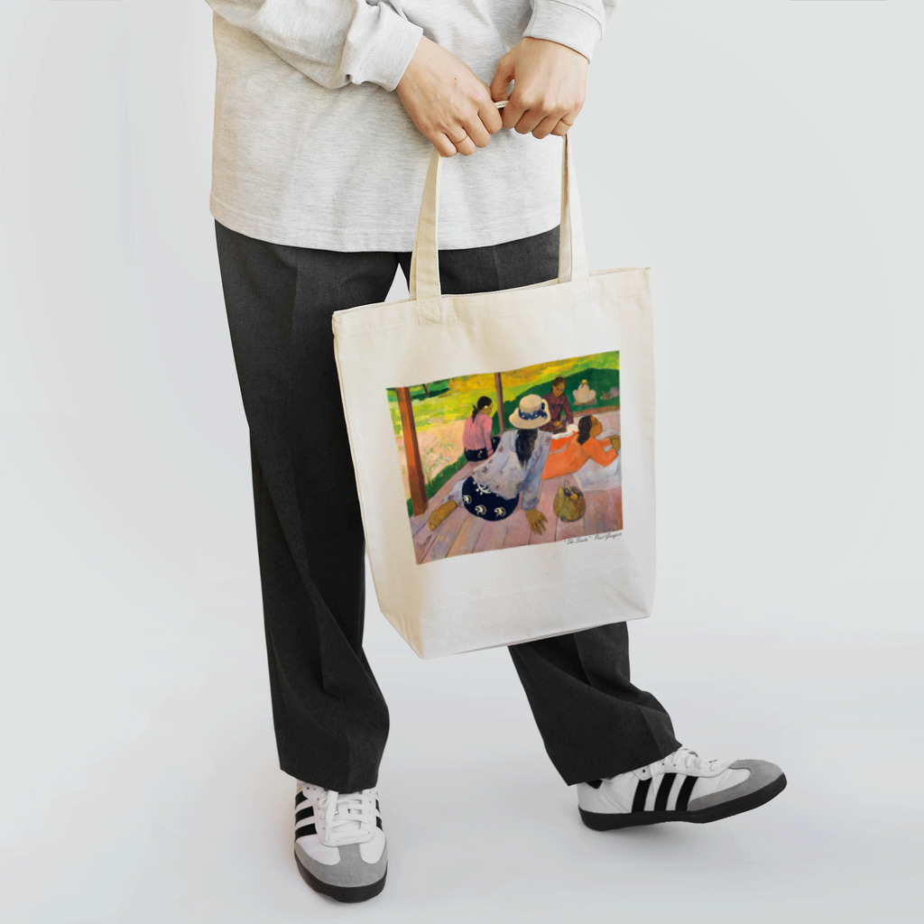SONOTENI-ARTの026-002　ゴーギャン　『シエスタ』　トートバッグ Tote Bag