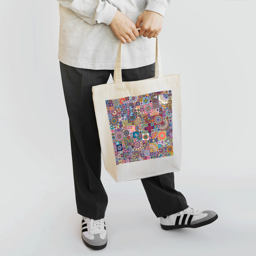 ネイティブ柄専門ショップのオルテガ柄C Tote Bag