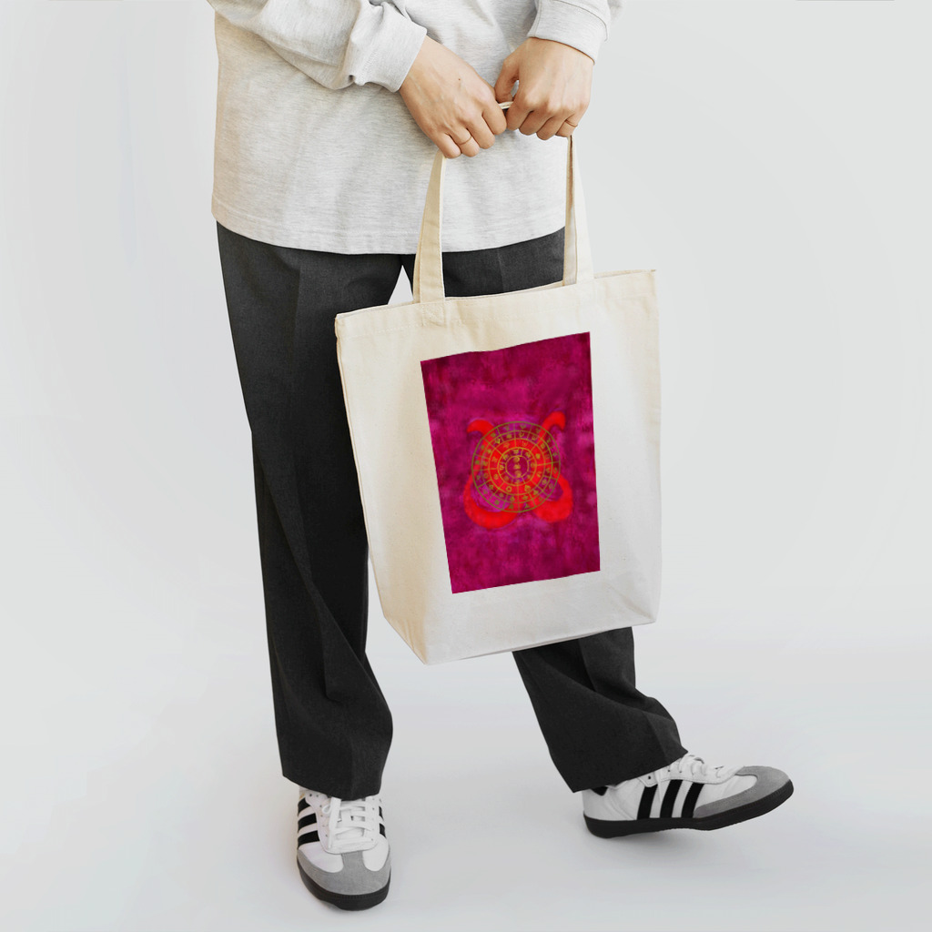 WAMI ARTのフトマニ赤金 Tote Bag