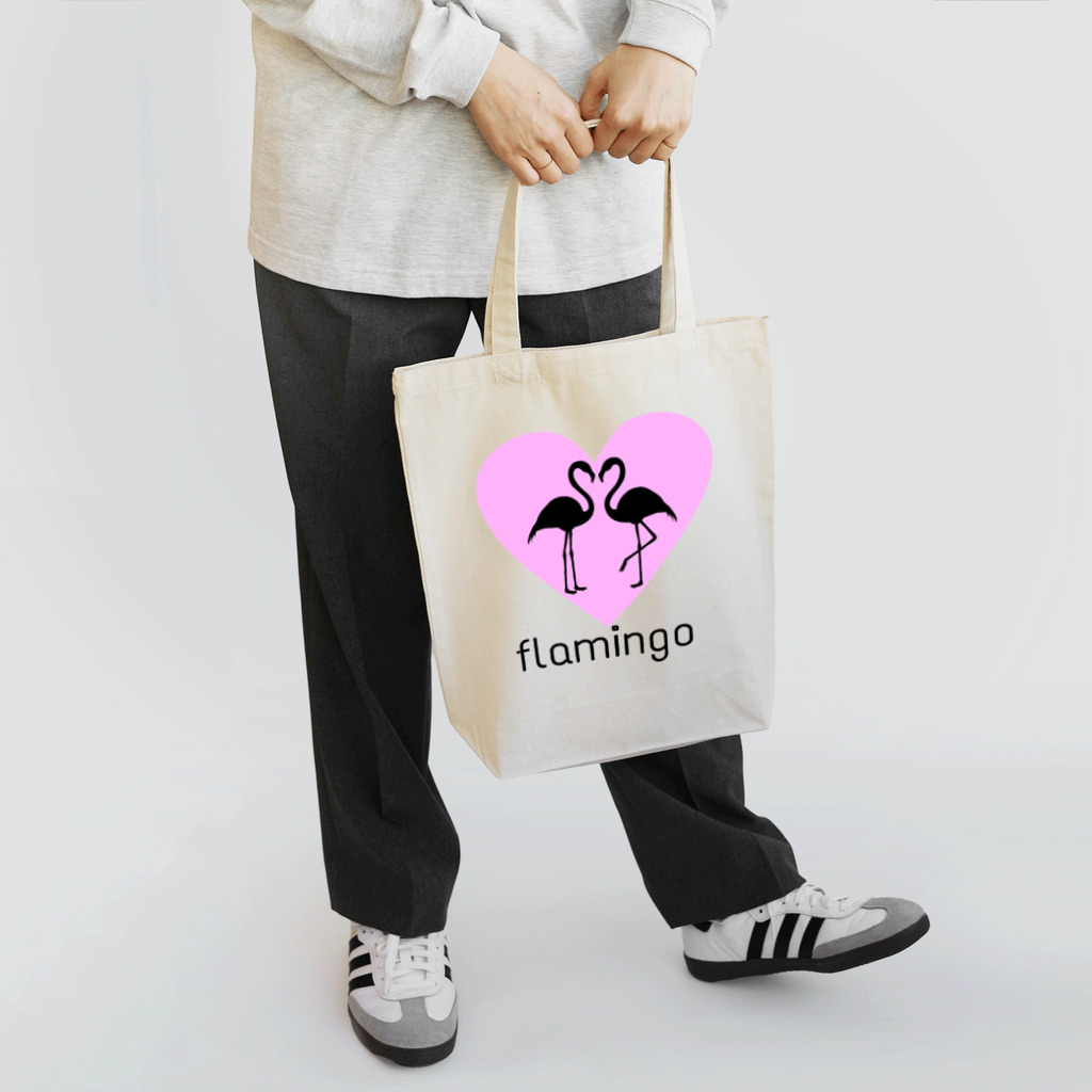 べる🌹のFlamingo Tote Bag