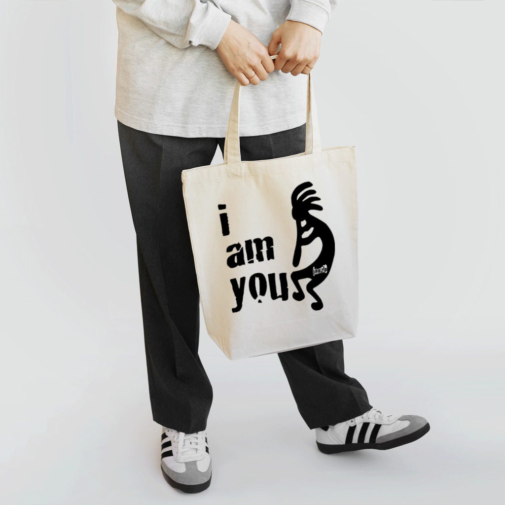 jamzIpのi am you トートバッグ