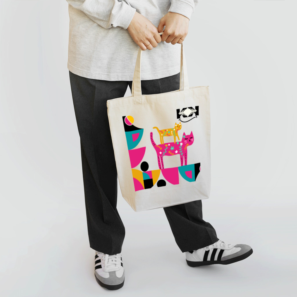 KAZUKAME officialの居眠りねこ（KAZUデザイン） Tote Bag