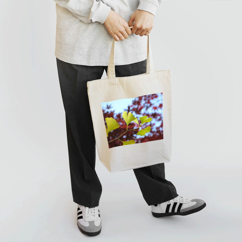 有川　弘治の銀杏 Tote Bag