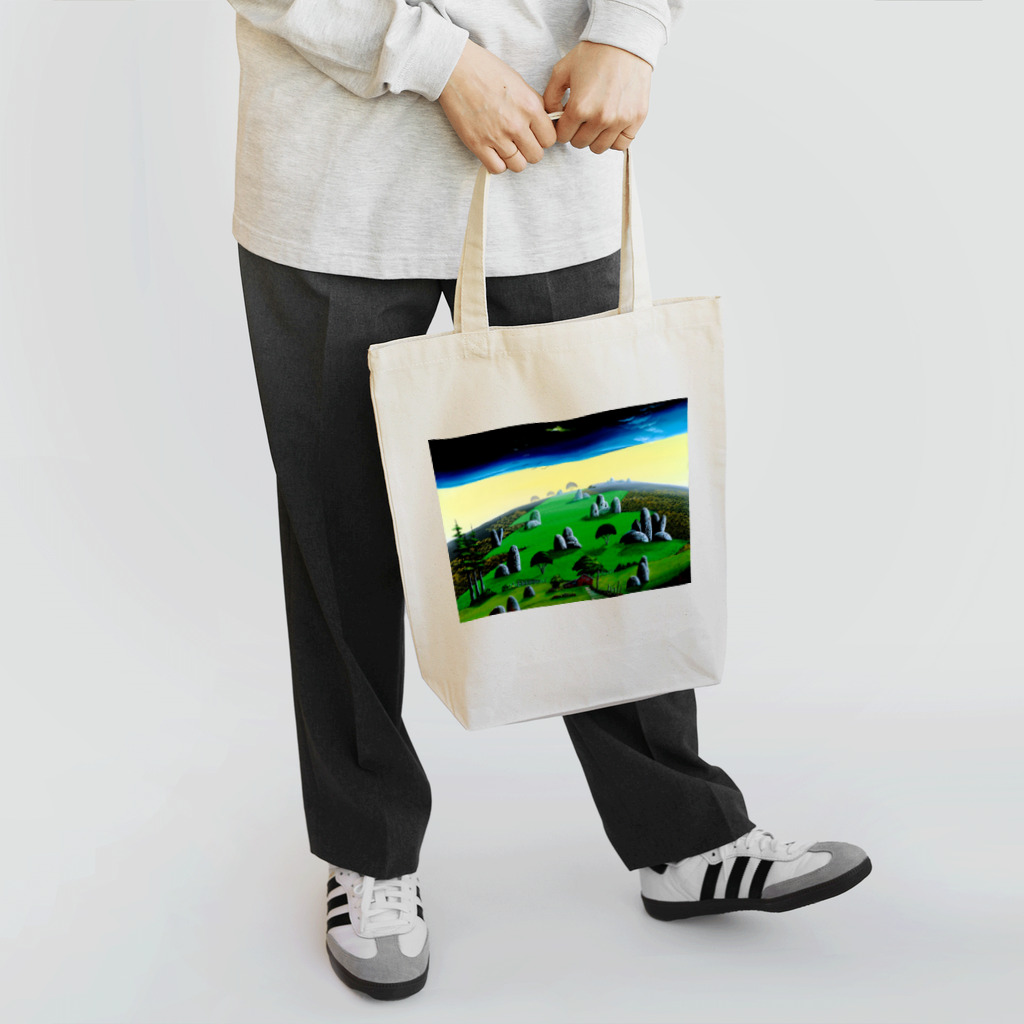 Isseyの奇岩の丘 Tote Bag