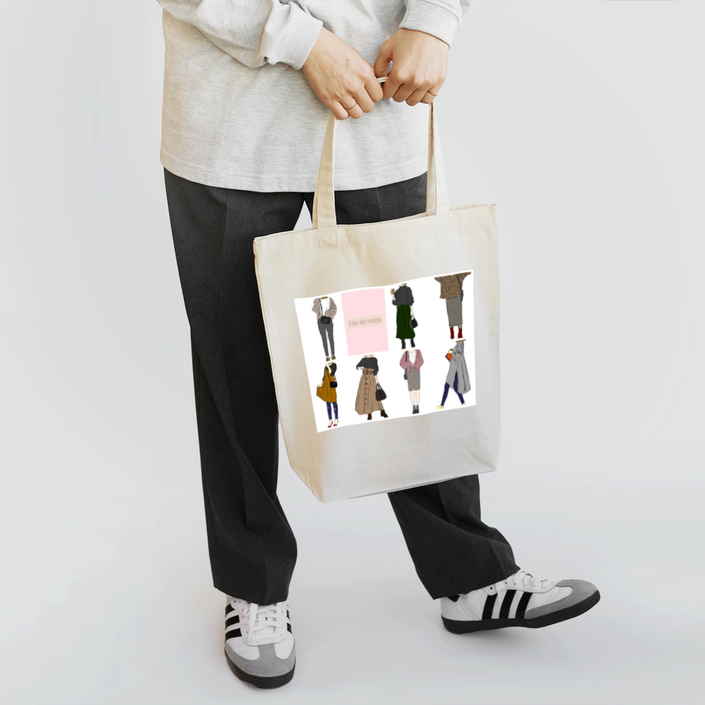 Megumi7のA one week fashion  Tote Bag