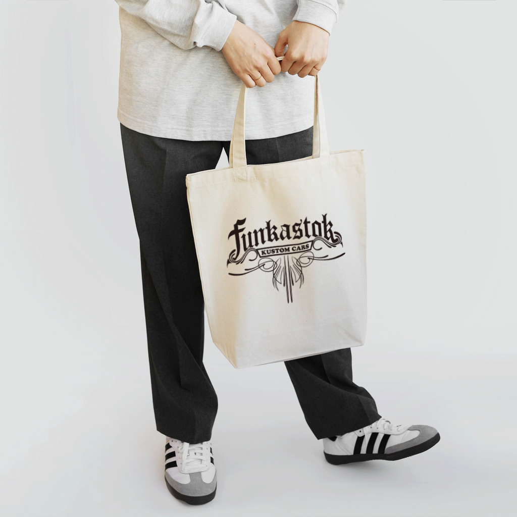 Funkastok'sのFUNKASTOK-Plaque Tote Bag