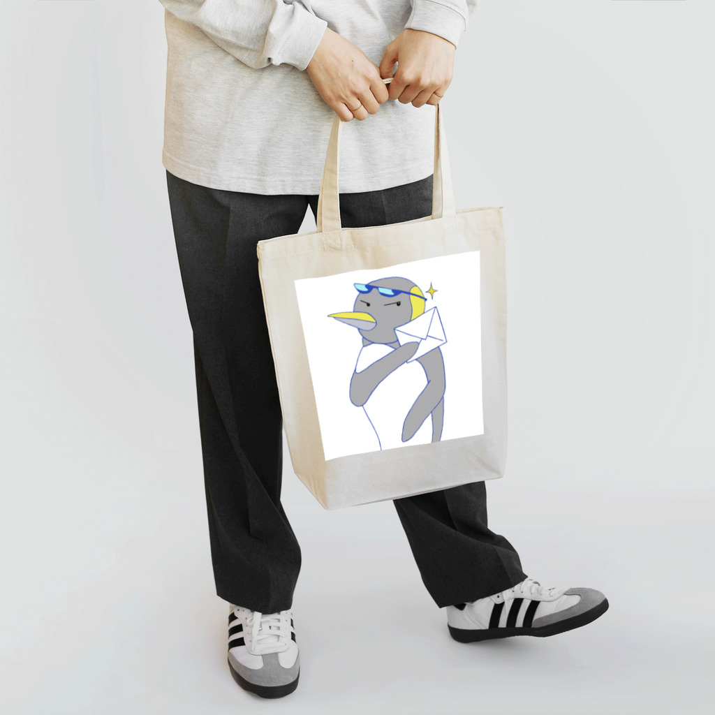 tankovuのクールペンギンメール Tote Bag