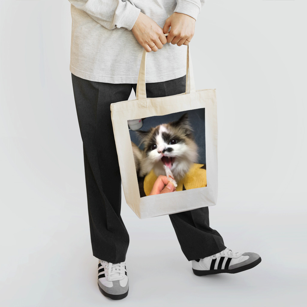 CarrieMomのくーたんカニカマ食べる Tote Bag