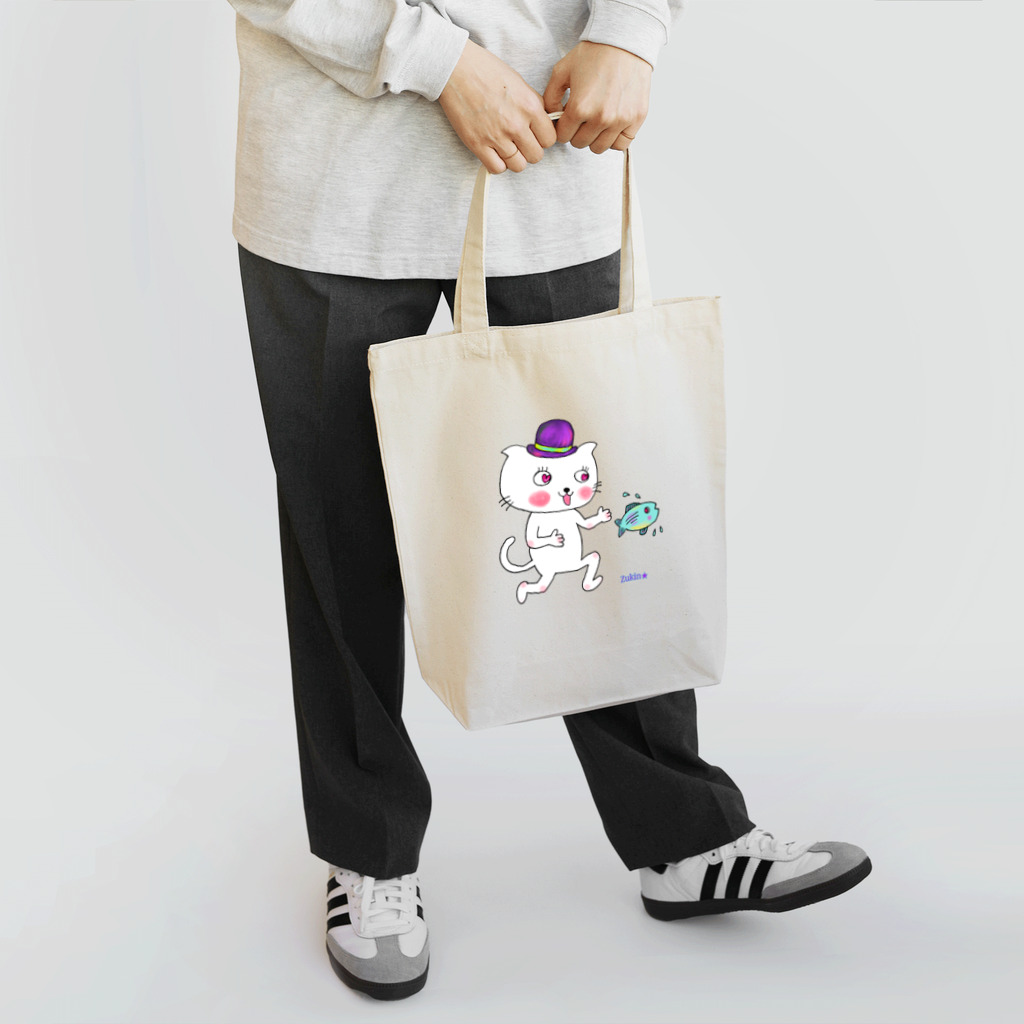 Yume zukin の大好き♥帽子ねこ Tote Bag