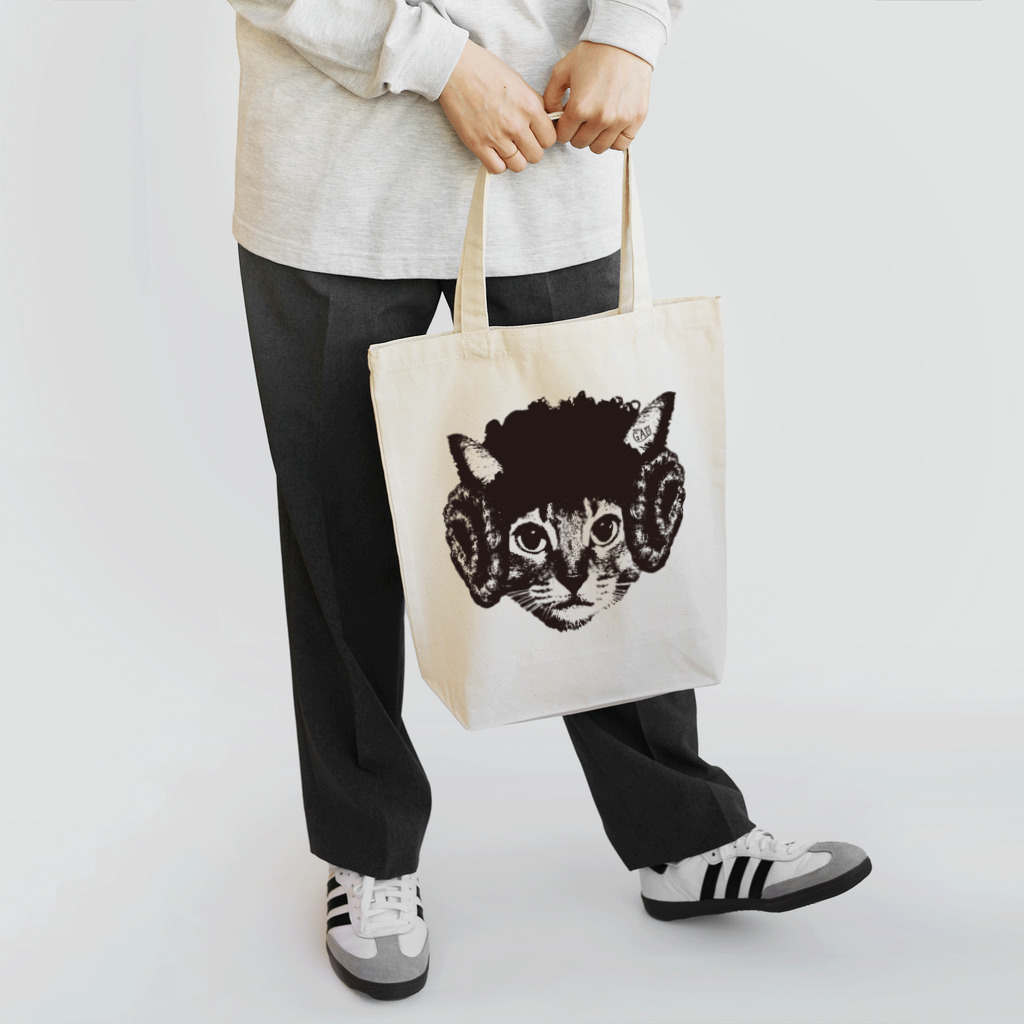 Nobigaoの羊猫 Tote Bag