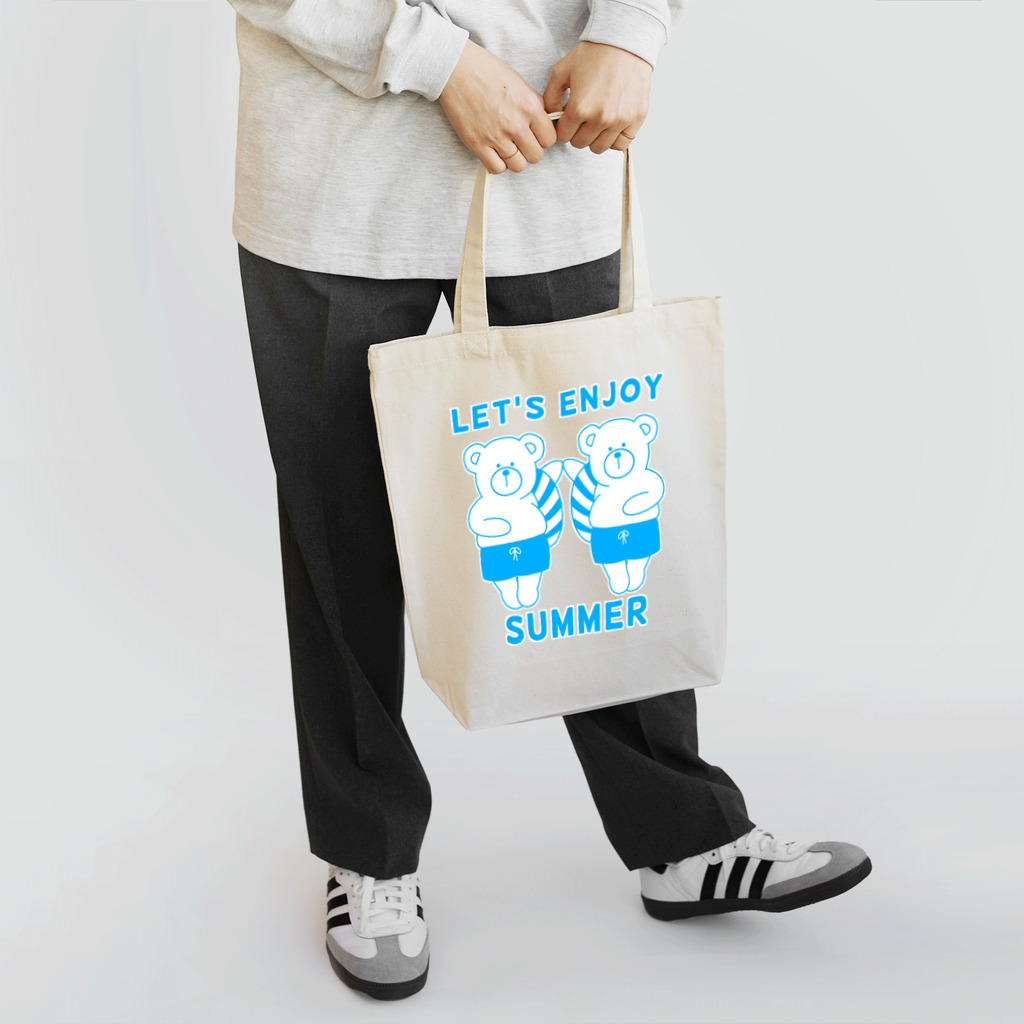  Millefy's shopのLET'S ENJOY SUMMER トートバッグ