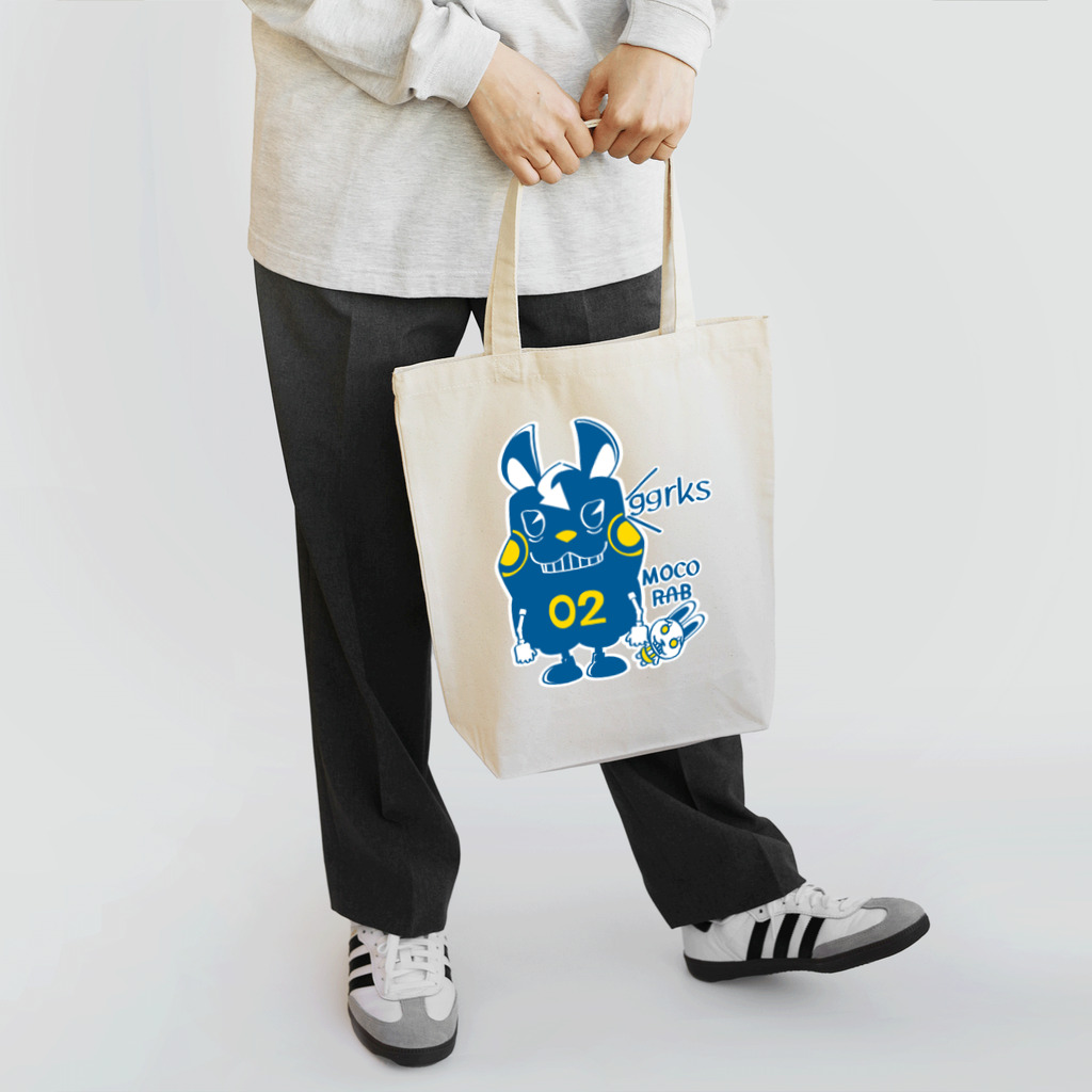 イラスト MONYAAT のCT124 モコモコラビット２号*ggrks Tote Bag