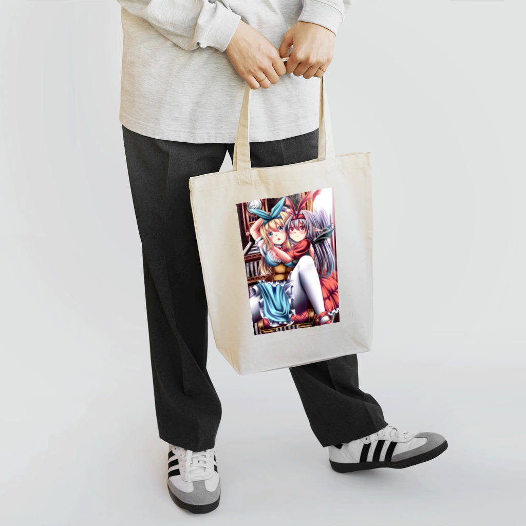 四季峰功の双子のアリス Tote Bag