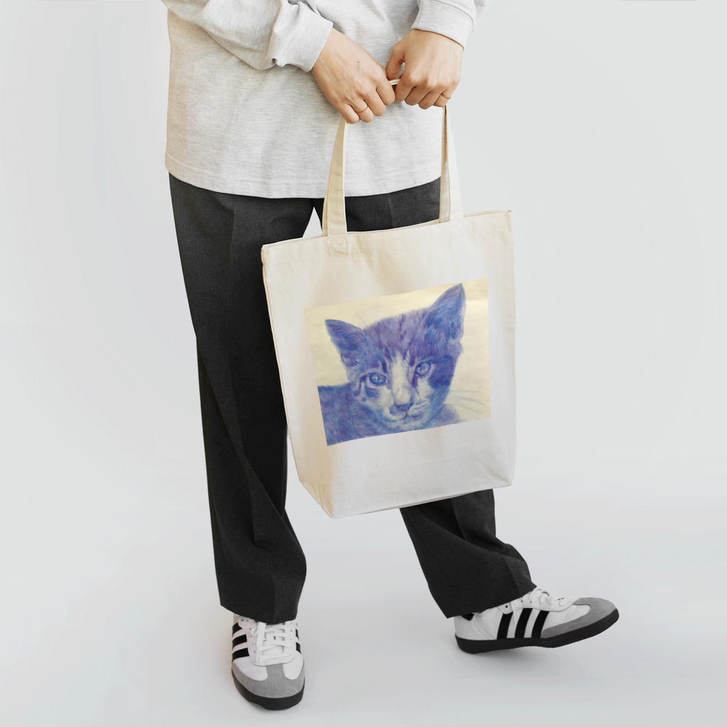 may-piの渋色猫 Tote Bag