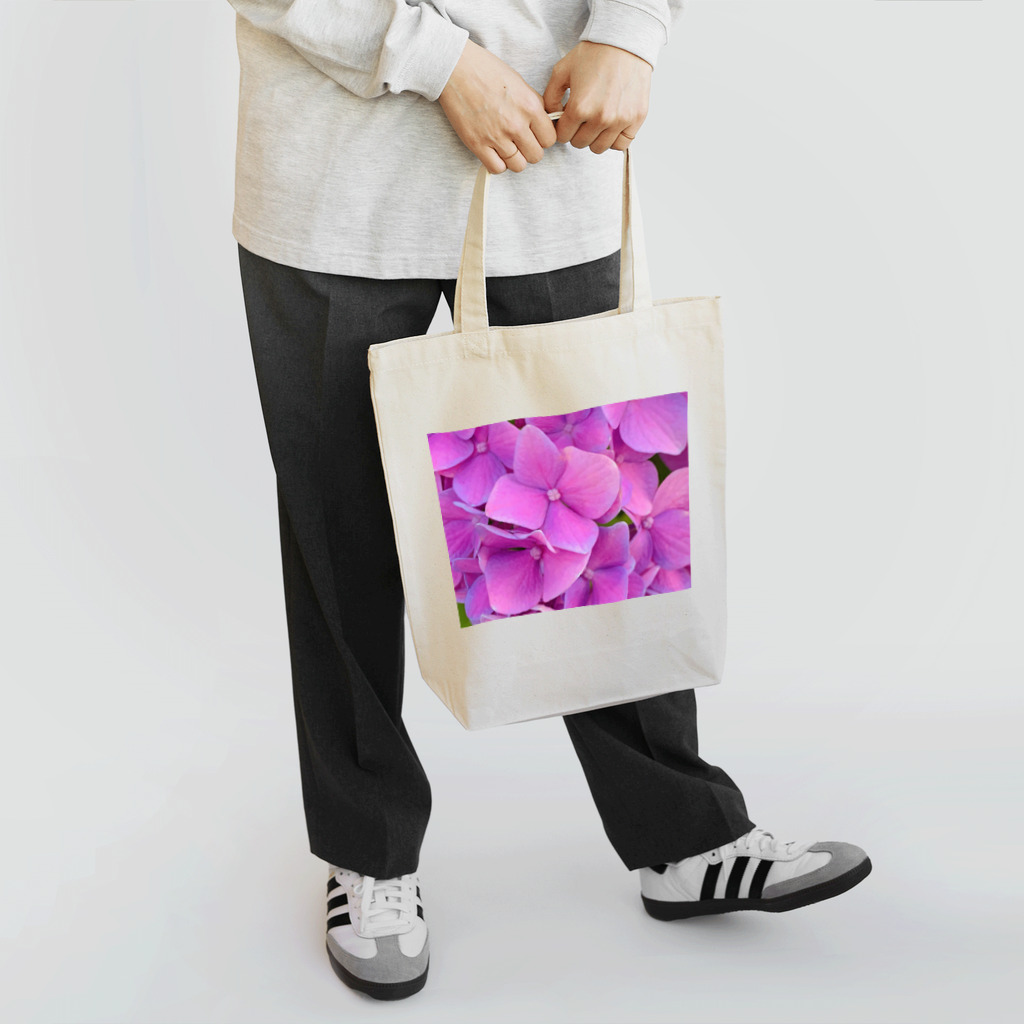 nyonyum☻の紫陽花。 トートバッグ