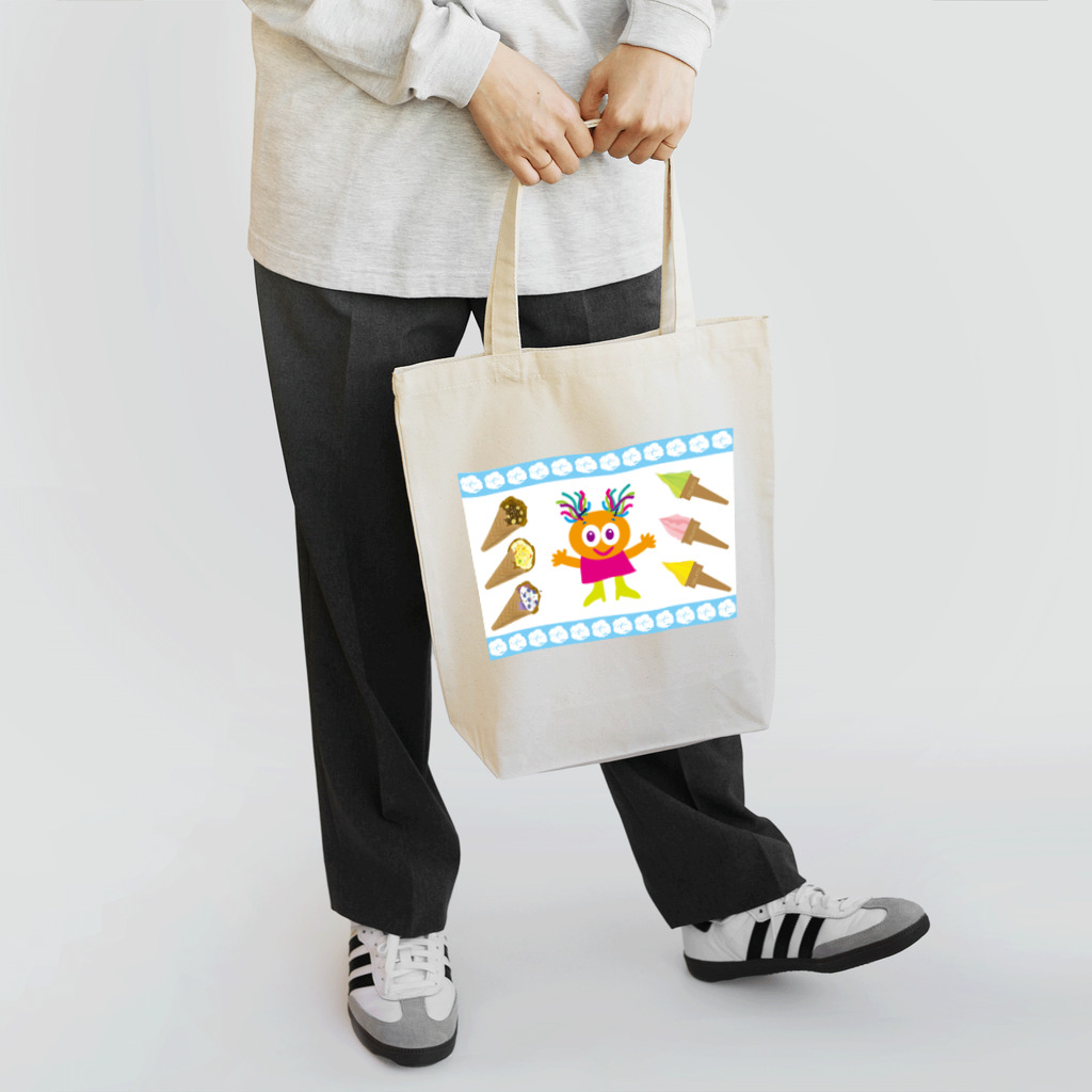 ジルトチッチのデザインボックスのクレコちゃんスイーツパラダイス Tote Bag