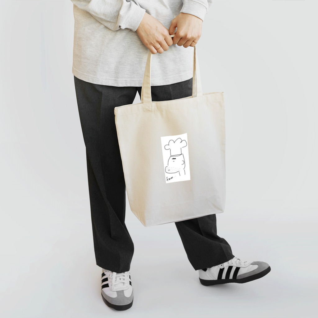 2uumm1の悩むコックさん Tote Bag