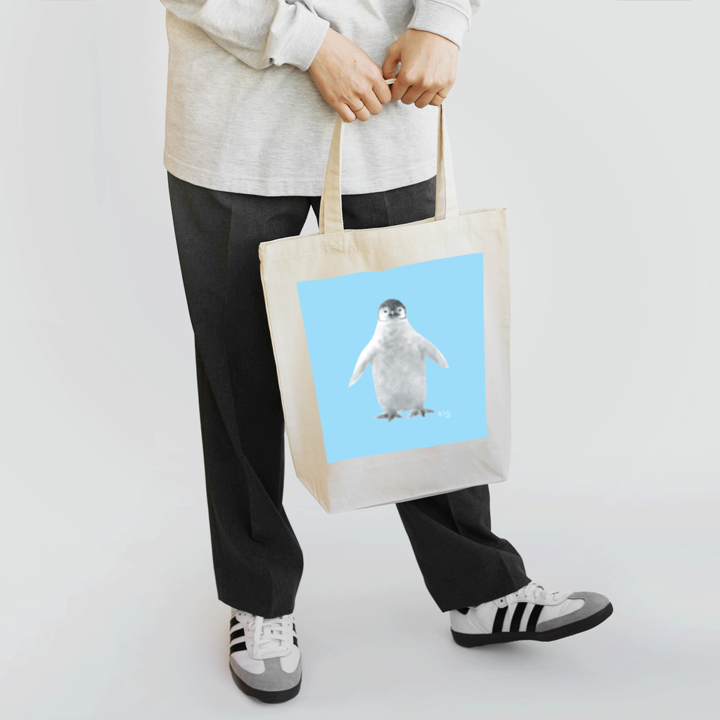 atelier*zephyr(Hisako)のペンギンの赤ちゃん Tote Bag