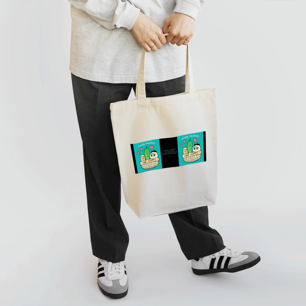 Estoy Feliz 　～ハッピーを毎日に～のLovely Mushrey : Be happy2 Tote Bag