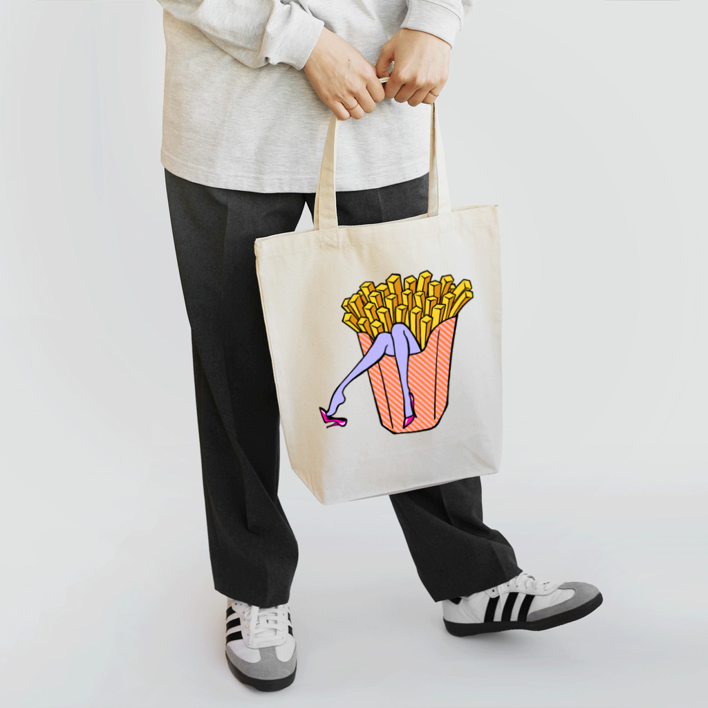 Mieko_Kawasakiの誘惑の🍟フライドポテト　 Tote Bag