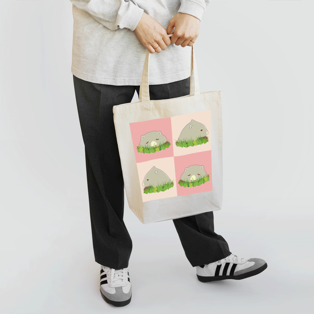 wombat_yuのウォンバットの ”Tumori”ちゃん3 Tote Bag