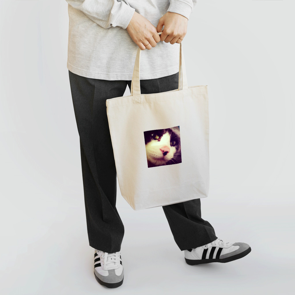horu  room の自撮り風猫 Tote Bag