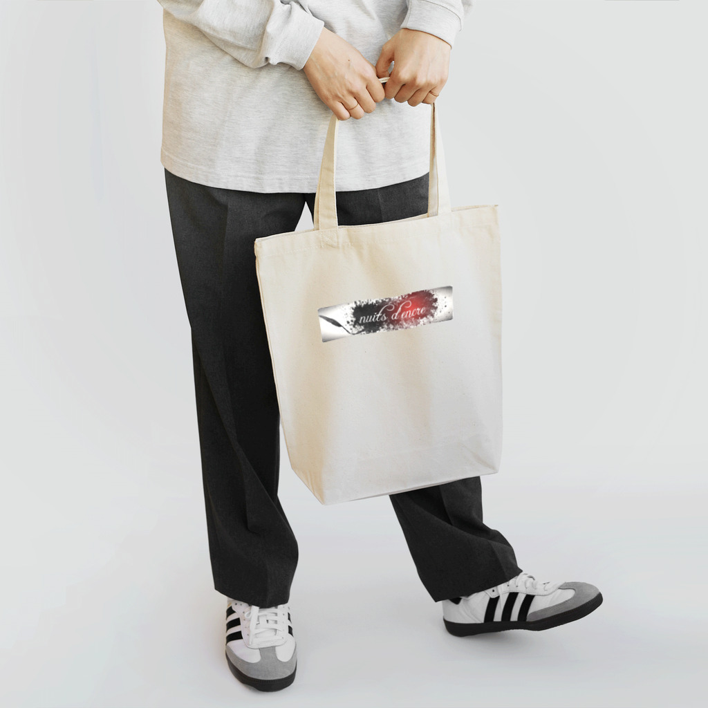 nuitsdencreのnuits d'encre　ロゴ Tote Bag