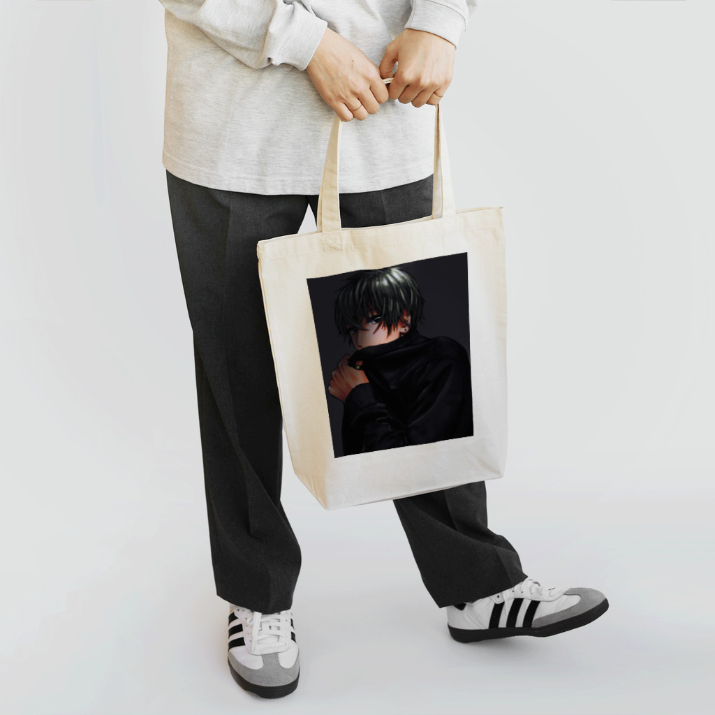 manyoのかっこいいブルゾンの持ち方 Tote Bag